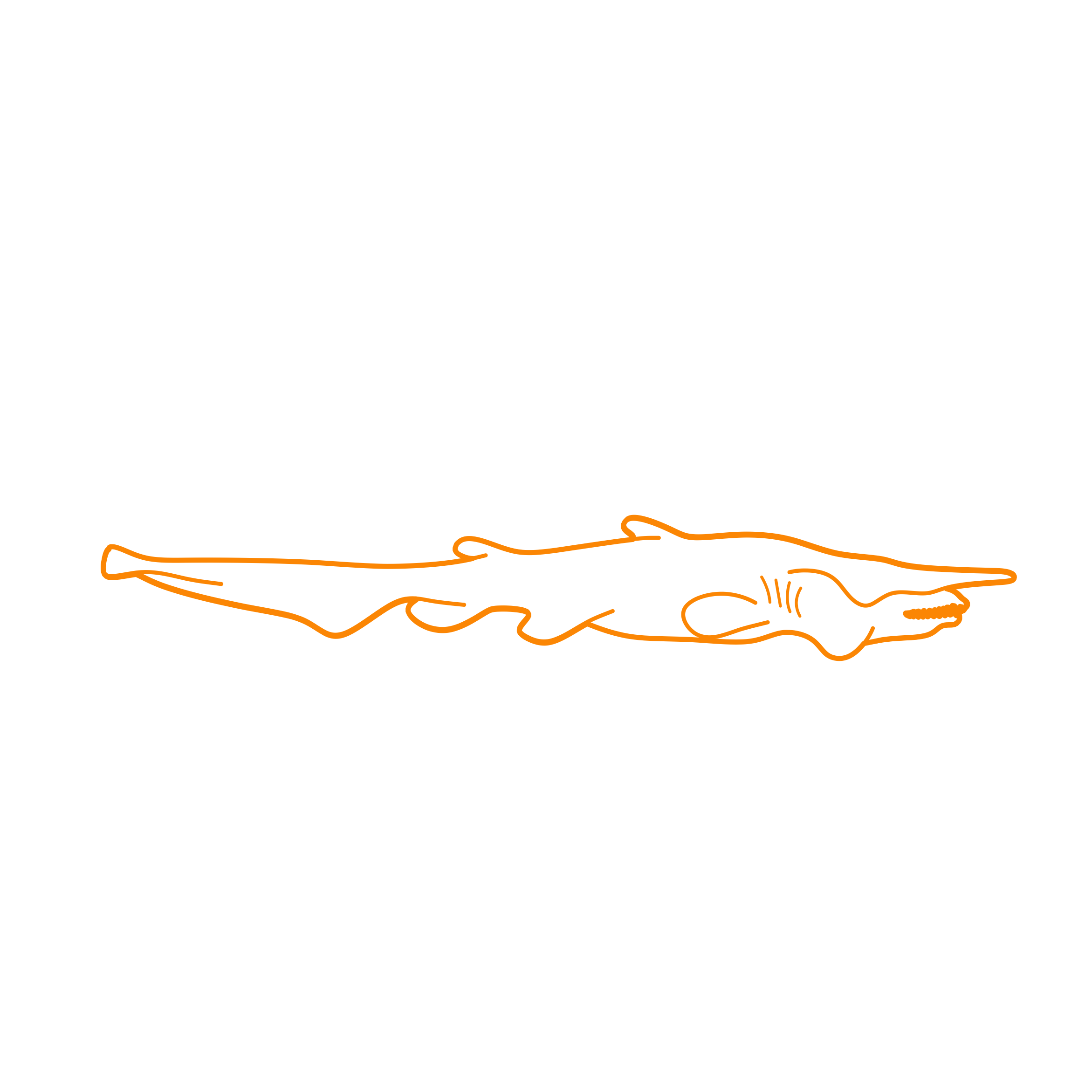 Animals Sharks Goblin Shark Line Art Svg Vector Free Vectors